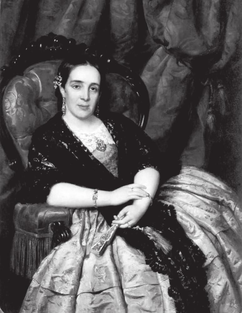 168 Ninel Valderrama Negrón Figura 3. Pelegrín Clavé (1811-1880). Retrato de la señora Ana García Icazbalceta de la Hidalga, óleo sobre tela, 136 104 cm, s. f. Museo de San Carlos, Distrito Federal.