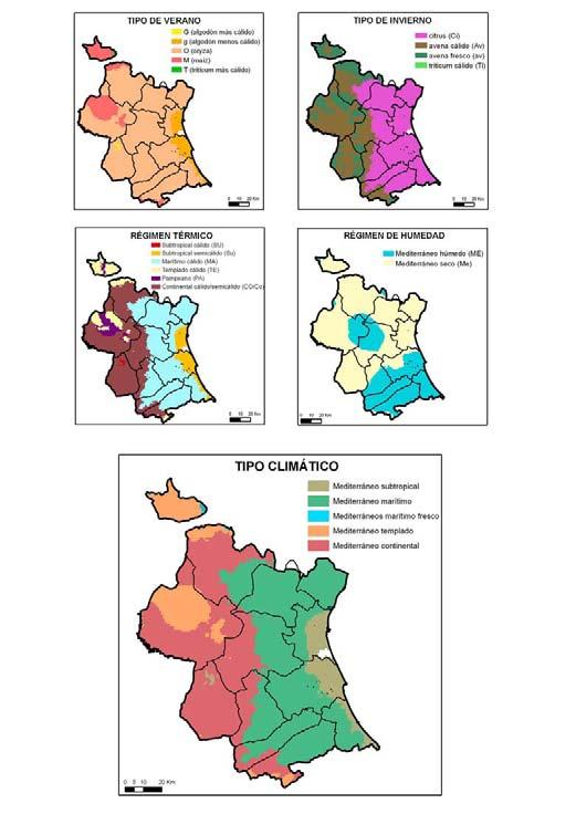 Provincia de Valencia Figura 1-4: Clasificación