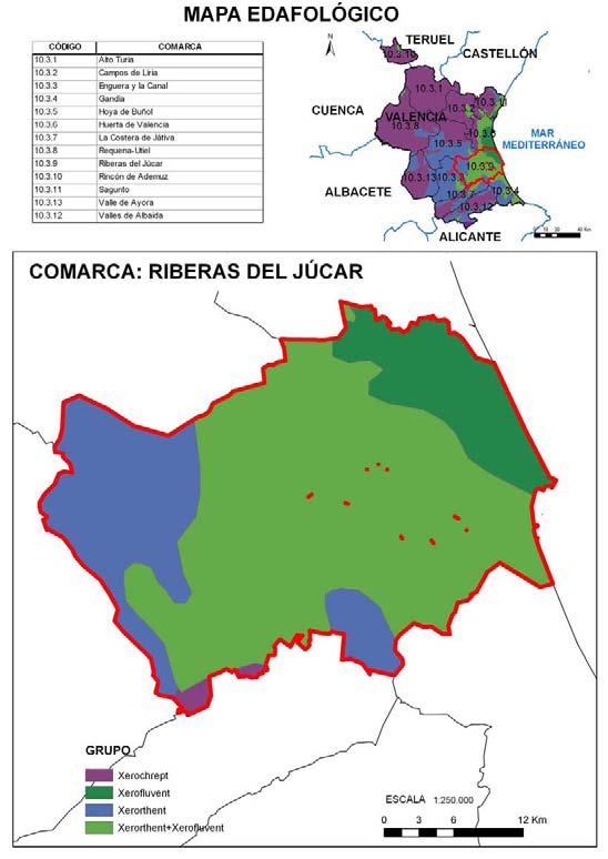 Caracterización de las Comarcas Agrarias de España: Tomo 47. Provincia de Valencia Figura 1.