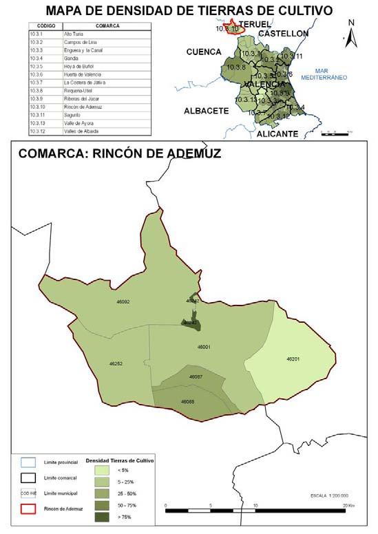 Caracterización de las Comarcas Agrarias de España: Tomo 47.
