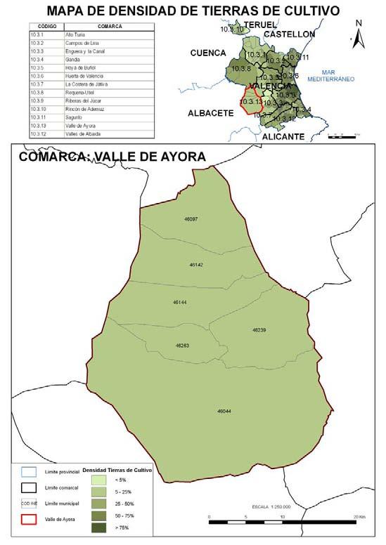 Comarca Valle de Ayora Figura 1.
