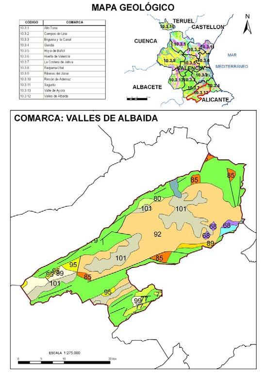 Caracterización de las Comarcas Agrarias de España: Tomo 47. Provincia de Valencia 226 Figura 1.