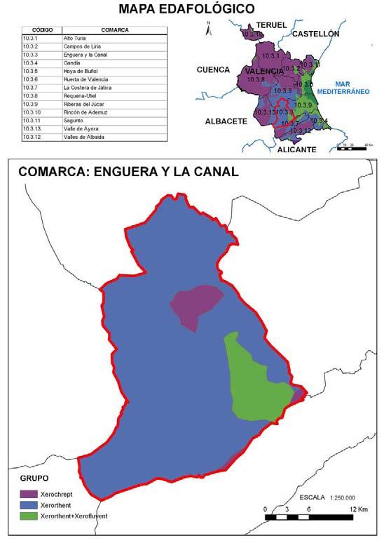 Comarca Enguera y La Canal Figura 1.