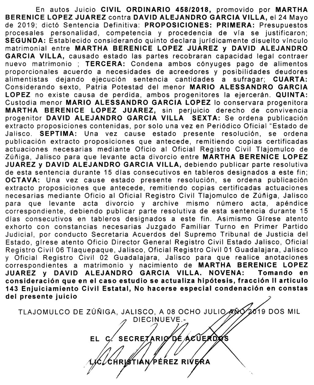 17 Jalisco. Consejo de la Judicatura.