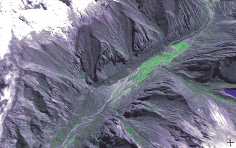 Peligros Geológicos por Procesos Glaciales, Cordillera Blanca - Río Santa 67 MOVIMIENTOS EN MASA EN EL SECTOR TINCO El sector Tinco está localizado al noreste del poblado de Tinco.