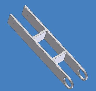 estas dos partes también se les realiza dos taladros a cada una: uno de 80 mm y otro de 4 5 mm.
