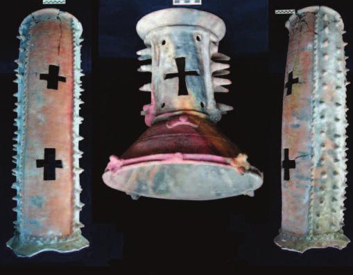 Štúdie Figura 20. Vasijas del lago de Atitlán, Guatemala (Tomado de Linares 2009: 522). Figura 21. Incensario de Tierras Altas de Occidente de Guatemala (Colección Museo de Quetzaltenango.