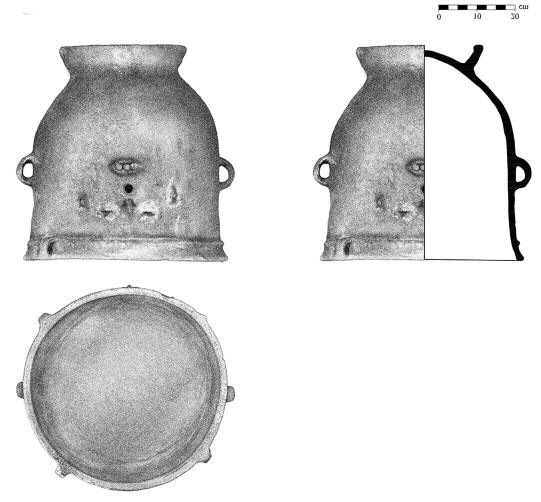 mo ofrenda. En el Clásico Tardío (600-900 d.c.), también existen evidencias de individuos enterrados en vasijas de gran tamaño, como las encontradas en los sitios de Nebaj, Quiché, Guatemala (Becquelin et al.