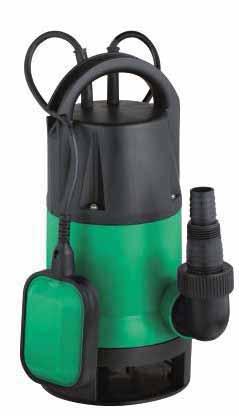 SERIE: WB Electrobombas sumergibles para aguas sucias Altura max. (m) Caudal max. (l/min) 8 215 Electrobombas sumergibles para bombeo de aguas de drenaje con sólidos en suspensión hasta 35 mm.