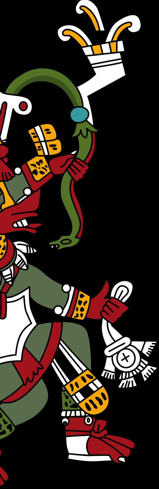 Quetzalcóatl Dios de la vida, de los vientos y sabiduría El nombre de Quetzalcóatl se compone de dos palabras de origen náhuatl: quetzal, que