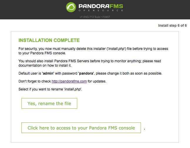 Aplicación de la licencia La versión Enterprise de Pandora FMS viene asociada a una clave individual para cada instalación.