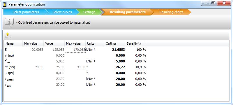 Settings The Settings tab enables the accuracy selection of the optimisation process (Figure 170: Settings window (on page 257)).