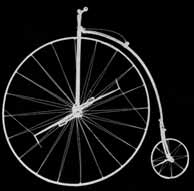 1876 James Starley diseñó el TRI- CICLO DE PALANCA como una forma de evitar las dificultades de montar en la BI o mantenerse en lo
