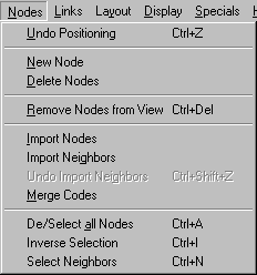 Análisis cualitativo de datos textuales con Atlas/ti Crear/Eliminar Nodos La creación de nuevos nodos directamente en el editor de networks la podemos realizar con la opción, Nodes New Node