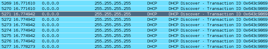 direcciones IP disponibles en el servidor DHCP (DHCP Exhaustion).