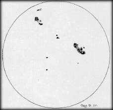 Portarretrato de Galileo en crayón por Leoni Cómo y cuando los científicos descubrieron que había manchas sobre el Sol?