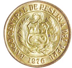 para las monedas de curso legal, estableciendo lo siguiente: En el anverso, para todas las denominaciones como Tipo el escudo nacional al centro y en el exergo el nombre Banco Central de Reserva del