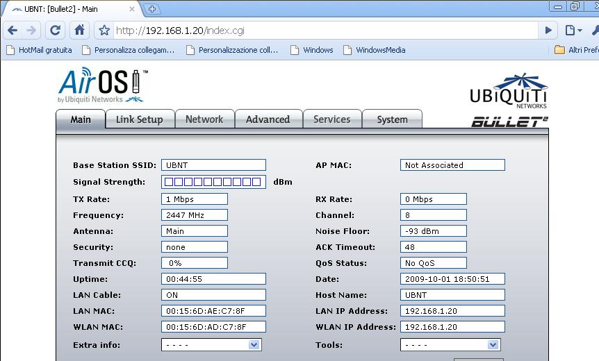 Interfaces de usuario: GUI (web) Linksys, Ubiquiti, la mayoría de los AP modernos Ventajas: funciona con la mayoría de los navegadores y sistemas operativos Desventajas: La interfaz estática no