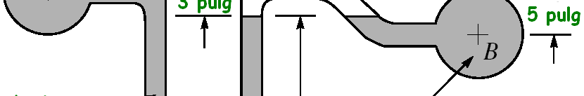 las dos tuberías mostradas en la figura.