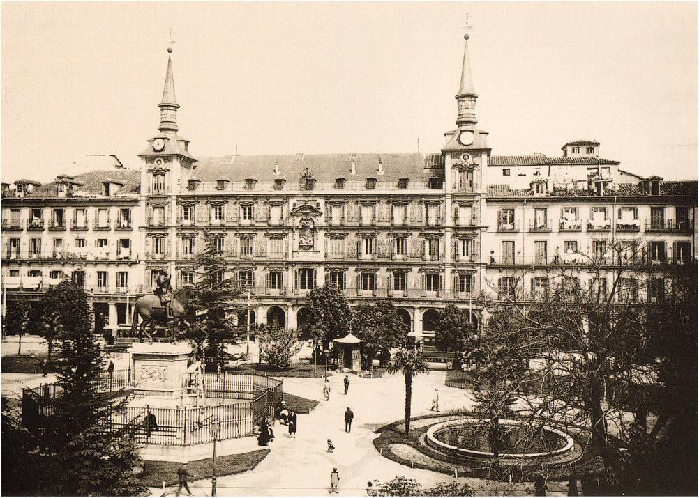 Plaza%Mayor,%1930.