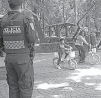 Durante el acto que se realizó en el Parque México, señaló que se trabaja para que la percepción de la ciudadanía sea de certeza de tener una policía que es social y trabaja en beneficio de las
