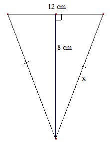 Qué fracción de la longitud total de cada mediana es la distancia de B a cada vértice? 30.