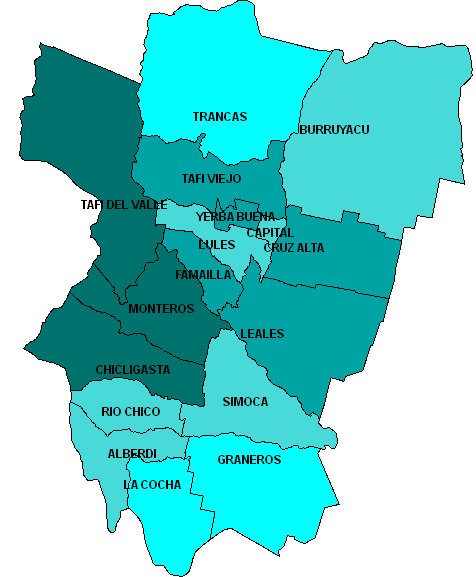 Nivel Primario Mapa Nº 5: Tasa de Repitencia 2006/2007