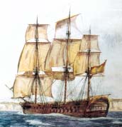 Por Real Orden de 6 de noviembre de 1792 se autorizó la construcción del navío de segunda clase, de dos cubiertas y del porte, inicialmente, de 74 cañones elevados después a 80, Neptuno, de acuerdo
