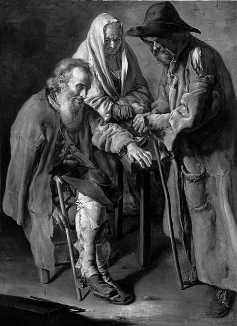 64 J. Cruz Cruz FIGURA 5. GIACOMO CERUTI, 1698-1767: Tres ancianos mendigos (Colección Thyssen-Bornemisza, Museu Nacional d Art de Catalunya).