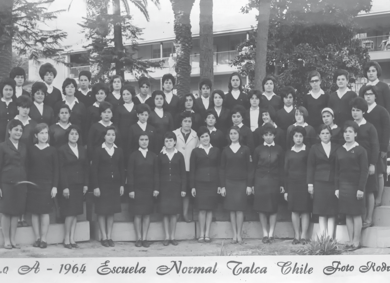 Escuela Normal Rural de Talca, junio 1964.