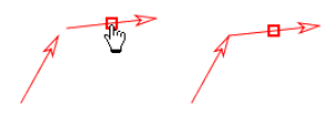 3.Analisis de vectores Cuando los ejes son visibles puedes dejar un vector con su cola cerca del origen, este se fijará bruscamente al origen.