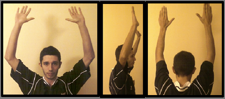 8. FALTAS DE EQUIPO El Árbitro que señala la falta levanta (bien alto) uno de los brazos y apunta con el otro brazo