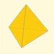 2. Tipos de Poliedros Pirámide de base triangular Pirámides. Una pirámide un poliedro determinado por: Una cara poligonal denominada base.
