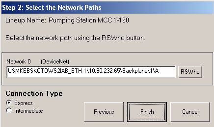 18 Software IntelliCENTER SUGERENCIA Si el agrupamiento de MCC IntelliCENTER tiene múltiples redes incluidas, entonces hay múltiples rutas de redes RSWho listadas.