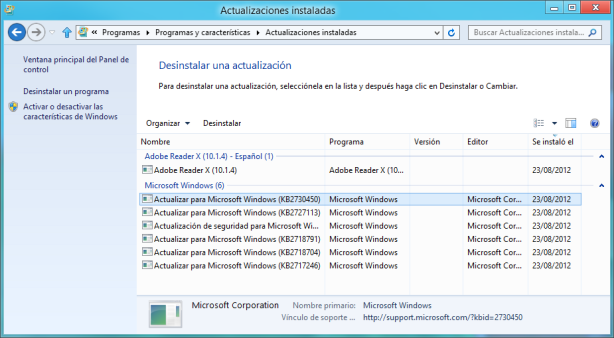 CAPÍTULO 7. SEGURIDAD Y OPTIMIZACIÓN DEL SISTEMA 123 Figura 7-17. Configuración de las actualizaciones en Windows Update.
