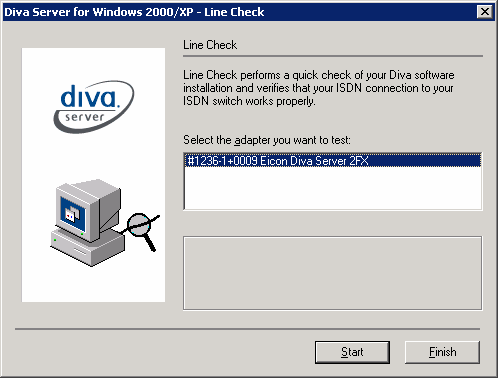 Captura de pantalla 1: Asistente de configuración de Diva Server: Configuración de CAPI para responder a todas las llamadas.