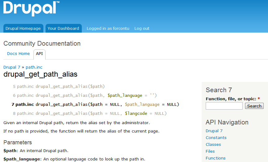 Anexo B. Enlaces y recursos de interés API de Drupal api.drupal.org B.