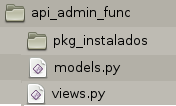 La implementación del panel de adminsitración de funcionalidades quedaría de la siguiente manera: Mapeamos de la función en el archivo urls.