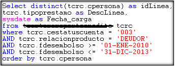 Carga dimensión LINEA_CREDITO: este ítem incluye las tareas que se muestran en la Fig. 45: Fig. 45: Carga dimensión LINEA_CREDITO.