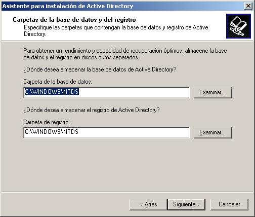 7.- Haga clic en Siguiente para aceptar la opción predeterminada Nombre NetBIOS del dominio de COMPUTACION. (El nombre NetBIOS proporciona compatibilidad de bajo nivel.) 88 8.