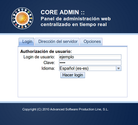 - Manual del panel Core-Admin 1. INTRODUCCIÓN Hemos diseñado y creado una nueva aplicación web llamada Core-Admin, para poder gestionar los servicios contratados con.
