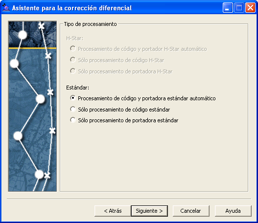 Tutorial: Captura de datos 5 4. Haga clic en Siguiente. Aparecerá la pantalla Tipo de procesamiento. 5. Seleccione una opción de procesamiento.