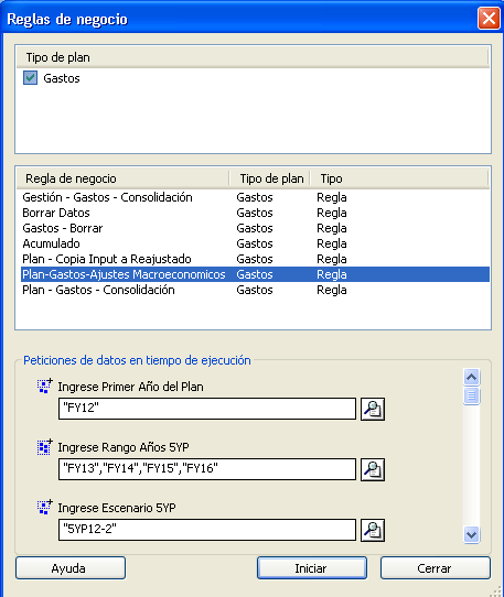 Análisis Detallado Interfaz Excel Para navegar en alguna aplicación: Ejecución