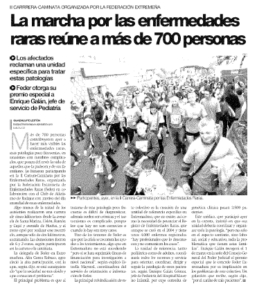 Bosque fue la imagen de la carrera en Madrid e invitó a todo el mundo a ser parte de este proyecto de esperanza.