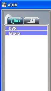 Ver Registros: Lista todos la informacoin de eventos del DVR 9-3.1 Ver DVR/Grupos Pulse a la izquierda sobre DVR o Grupo y se expandira/contraera la lista entera de DVRS o grupos de DVR.