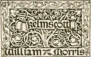 William Morris fundó Kelmscott Press donde reimpresiones de los clásicos, siendo su obra más conocida