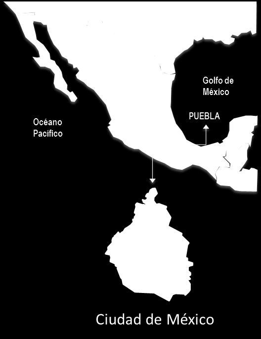 6.2 Caso 2: Ciudad de México. Calle Homero, col. Polanco y Paseo de la Reforma Figura 46. Ubicación de la Ciudad de México.
