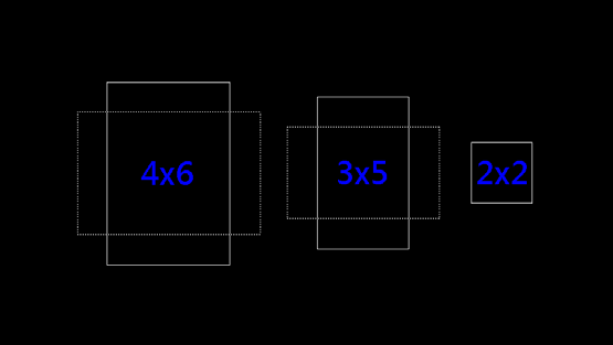 1.5.3 Función QuickFit La función QuickFit contiene 2 patrones: (1) Cuadrícula (2) Tamaño de fotografía. 1.