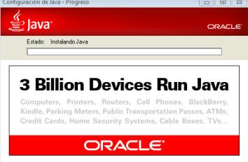 - Nos descargamos el JDK de la página de Oracle - Lo ejecutamos