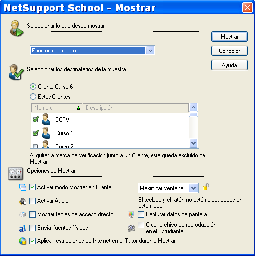 Mensajes Propósito Utilizar las herramientas del NetSupport para comunicarse con sus estudiantes.